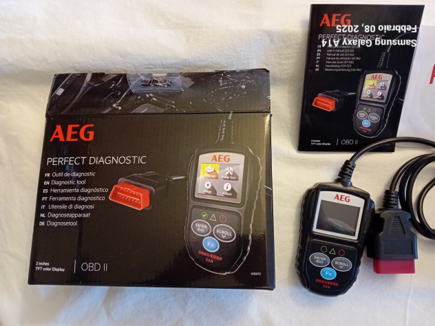 Strumento di diagnosi autoveicolo AEG OBDII/EOBD CAN - Foto 2