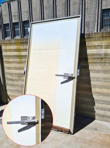 porta a tampone per camera frigo usata - Foto 4