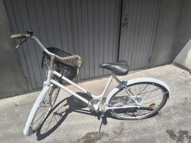 Bicicletta donna con cestino