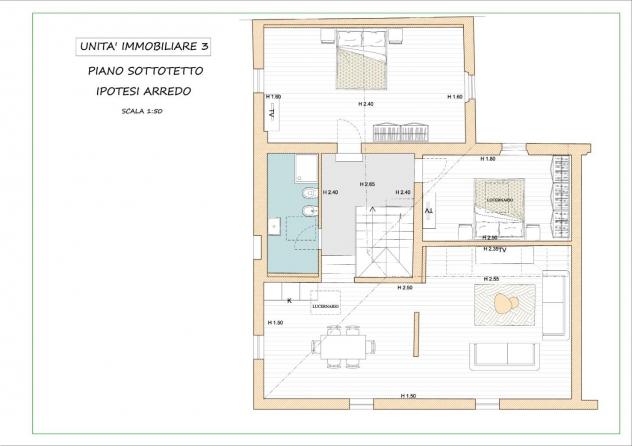 Appartamento in vendita a San Frediano a Settimo - Cascina 240 mq Rif: 1409896 - Foto 4