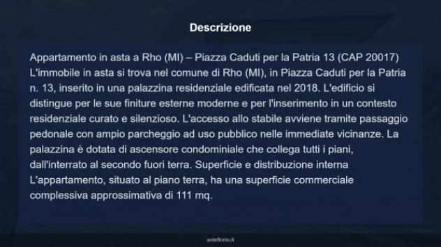 Immobile in asta di 111 m², box auto in vendita a Rho - Foto 13
