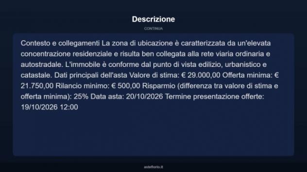 Immobile in asta di 32 m² in vendita a Torino - Foto 17