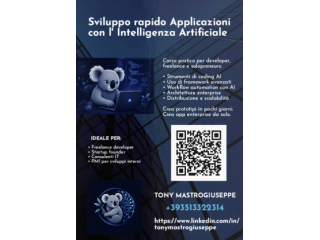 Sviluppo rapido di applicazioni enterprise con l'intelligenza artificiale