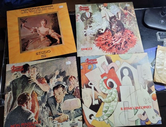 COLLEZIONE DISCHI 33 45 GIRI VINILE Italiane Internazionali Pop Rock Revival - Foto 4