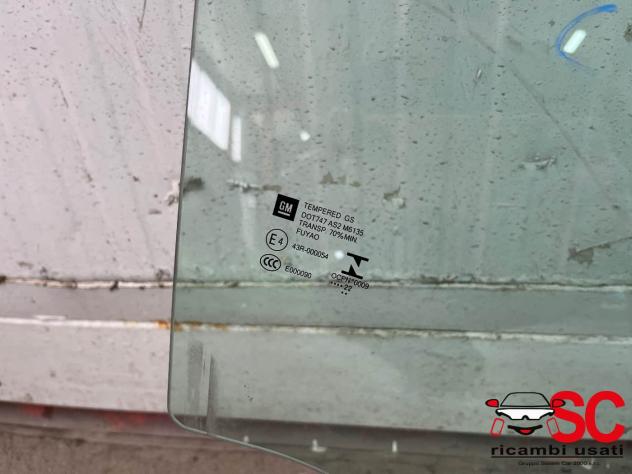 Vetro Scendente Posteriore Destro Opel Crossland X 13457751 - W00640 - Foto 2