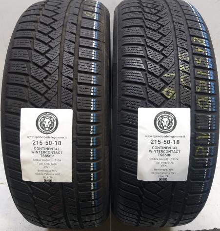 2 GOMME 215 50 18 CONTINENTAL A63104