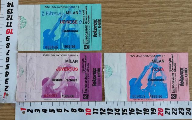 Biglietto Vasco Rossi Milano 12 maggio 1987 - Foto 5