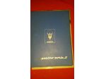 maserati quattroporte 2 cartellina originale