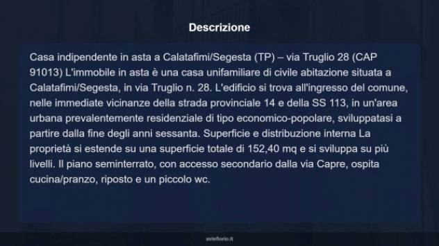 Immobile in asta di 152 m² con più di 5 locali in vendita a Calatafimi-Segesta - Foto 14