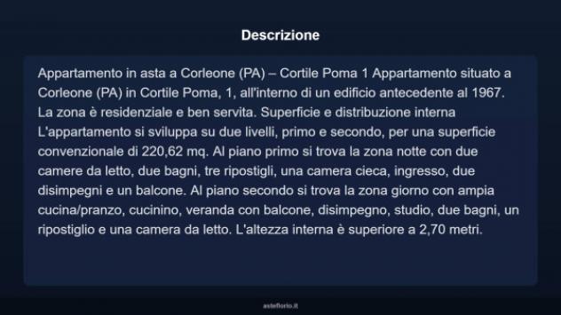 Immobile in asta di 220 m² in vendita a Corleone - Foto 17