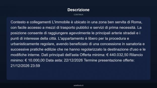 Immobile in asta di 157 m² con più di 5 locali in vendita a Roma - Foto 12