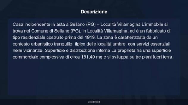 Immobile in asta di 151 m², box auto in vendita a Sellano - Foto 16
