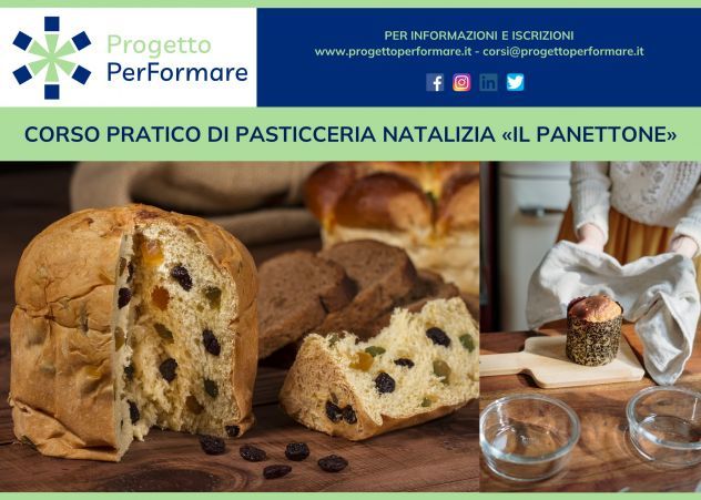 Corso pratico di pasticceria natalizia sul panettone a Cavriago (RE)