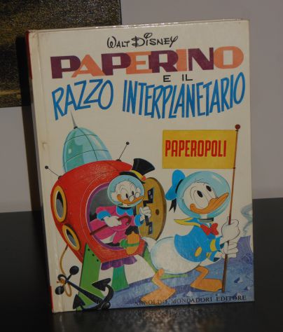PAPERINO E IL RAZZO INTERPLANETARIO, MONDADORI 1^ Ediz. 1971. - Foto 5
