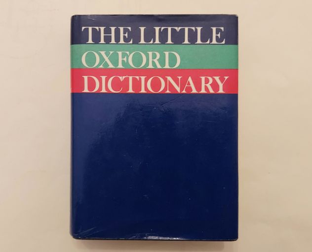 The little Oxford dictionary of current English by George Ostler 4°Ed.1986