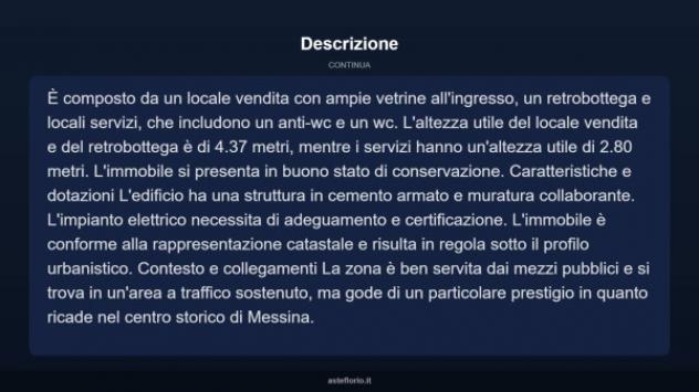 Immobile in asta di 35 m² in vendita a Messina - Foto 4