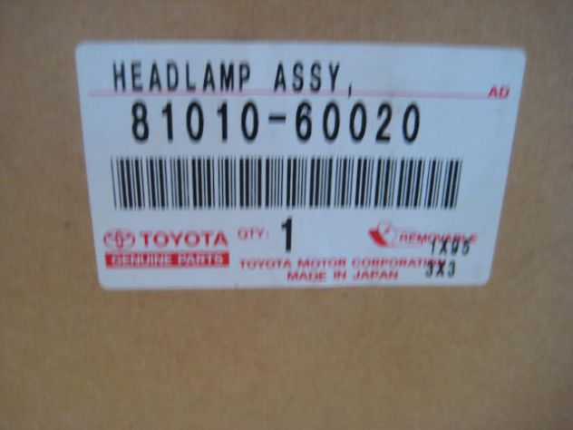FARO ANTERIORE DESTRO TOYOTA LAND CRUISER 100 81010-60020 - Foto 6