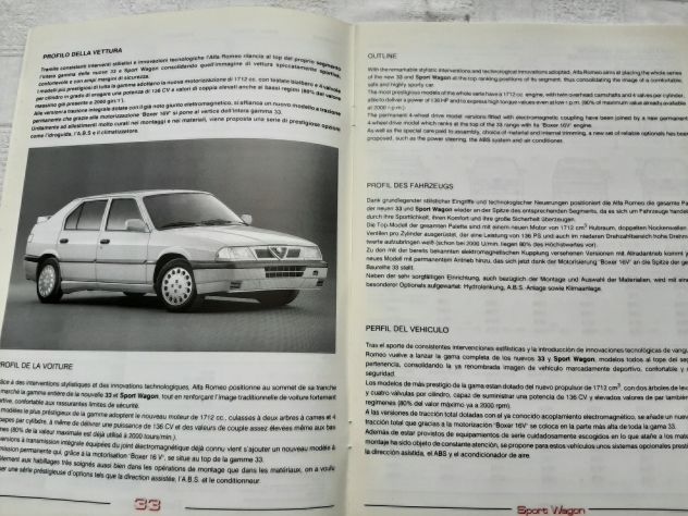 ALFA 33 SPORT WAGON   MODELLI ORIGINALE - Foto 2