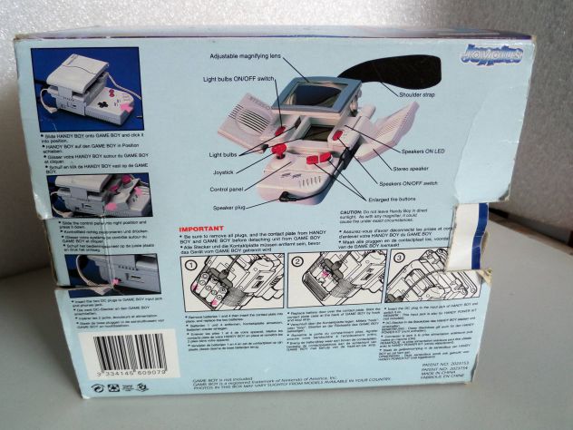 Handy Boy (Joyplus) SV-907 Supporto multifunzione per Game Boy Classic - Foto 10