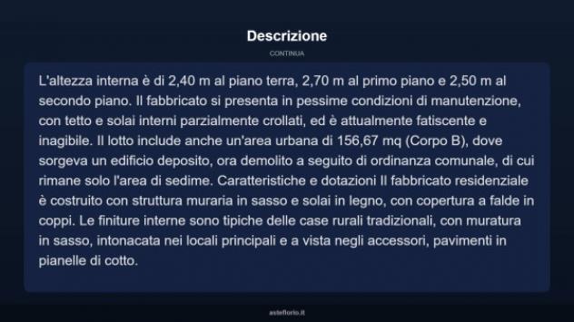 Immobile in asta di 173 m² con più di 5 locali in vendita a Terenzo - Foto 14