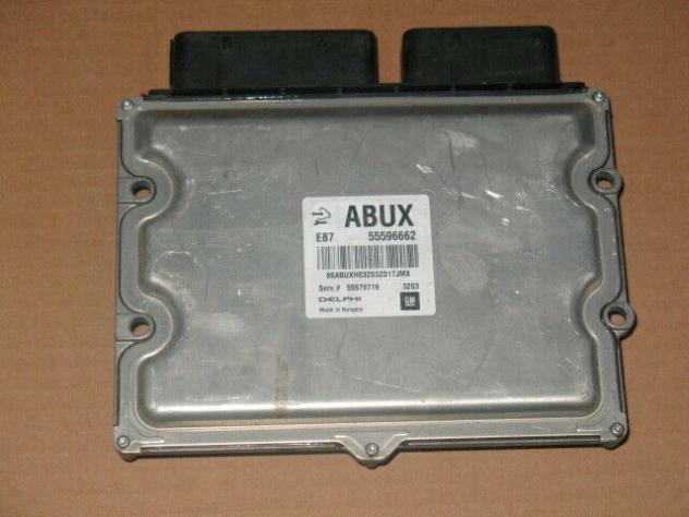 55596662 ECU astra j corsa meriva opel mokka e87 ABUX 55596662 55579719 - Foto 3