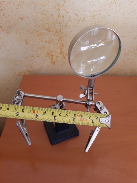Supporto terza mano con lente di ingrandimento - Foto 2