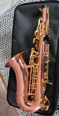 Sax Soprano CURVO YANAGISAWA SC 992 Style Fusto in RAME Nuovo (Garanzia) - Foto 5