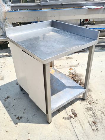 angolare inox per piano lavoro usato