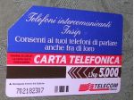 SCHEDA TELEFONICA ITALIA 14