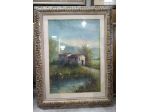 QUADRO "PAESAGGIO CON CASE RURALI"