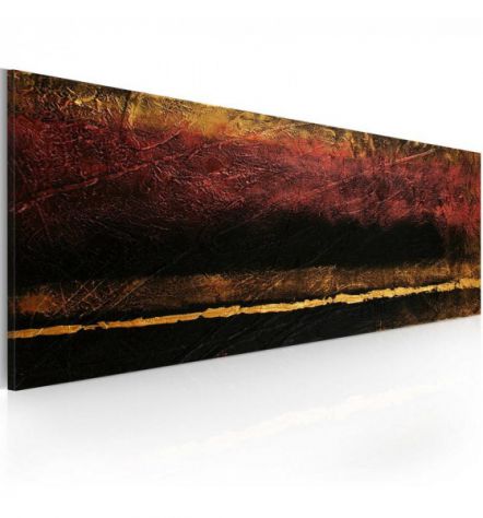 Quadro Artigianale ARREDALACASA N. 21 Cm. 100x40 Dipinto A Mano