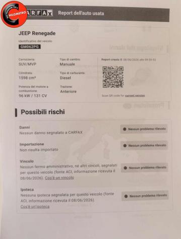 JEEP Renegade 1.6 Mjt 130 CV Limited PREZZO REALE rif. 23952404 - Foto 2