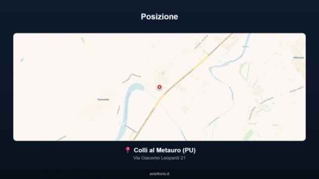 Immobile in asta di 199 m² con più di 5 locali e box auto in vendita a Colli al Metauro - Foto 18