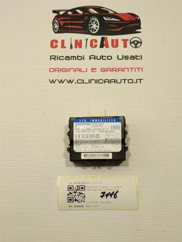CENTRALINA IMMOBILIZER DAIHATSU Terios 2° Serie 89780-B4020 K3VE benzina 1298 (06)