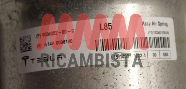 600635200C Tesla S sospensione ammortizzatore posteriore sinistro - Foto 3