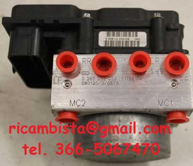 0265232053 0265800690 51798104 Gruppo ABS Fiat Punto 1.4 anno 2008
