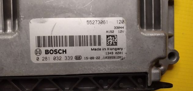 ECU Fiat 500L 1.6 JTD MP BOSCH 0281032339 EDC17C69 55280913 - Foto 4