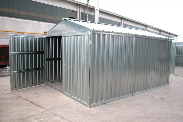 Baracca Attrezzi Edile zincata 515x255 ( metri 5 x 2 metri e mezzo)