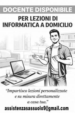 Docenze e lezioni di Informatica al tuo domicilio