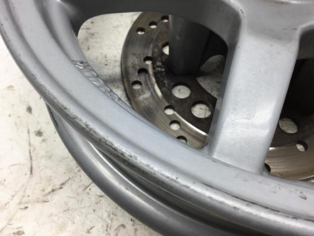 SUZUKI BURGMAN 150 CERCHIO ANTERIORE RUOTA 12 X 2.50 NO DISCO 2002 BR111 - Foto 3
