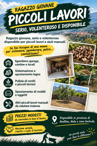 Ragazzo giovane offre aiuti