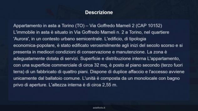 Immobile in asta di 32 m² in vendita a Torino - Foto 11