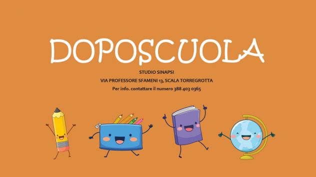 DOPOSCUOLA PER ALUNNI DI SCUOLA PRIMO E SECONDO GRADO