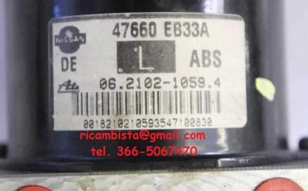 47660EB33D Nissan Navara 2.5 gruppo ABS pompa centralina - Foto 2