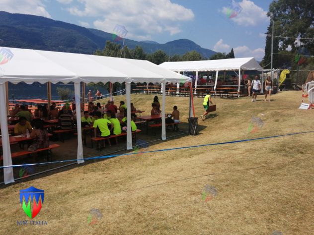 GAZEBO5 X 12 X 2,2/3,1 MT. LA DUE20 LINA PROFESSIONALE - Foto 10