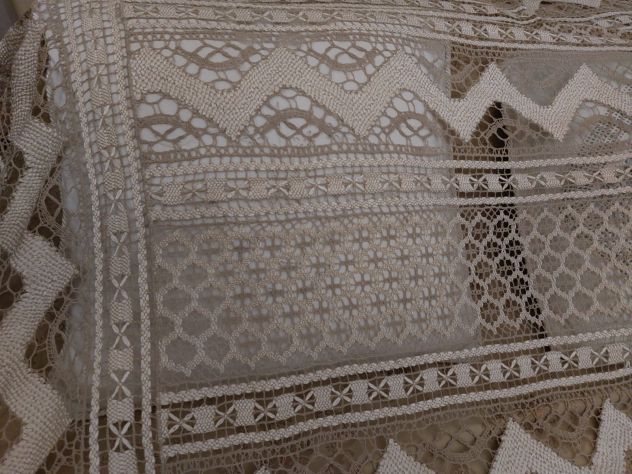 Pregiatissima coperta matrimoniale anni 30 mai usata - Foto 6