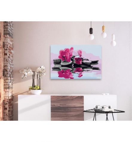 Quadro Fai Da Te 60x40 Cm. Floreal N. 24 Arredalacasa Spedizione Gratis - Foto 2