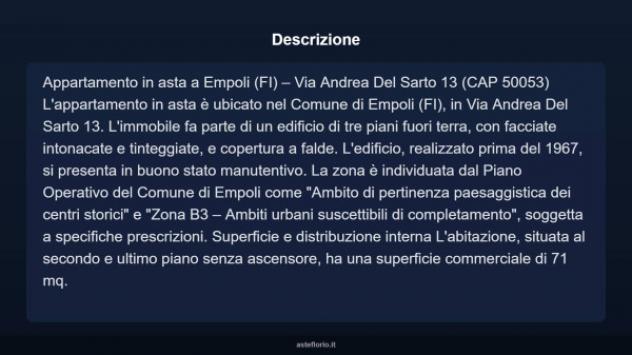 Immobile in asta di 71 m² in vendita a Empoli - Foto 13