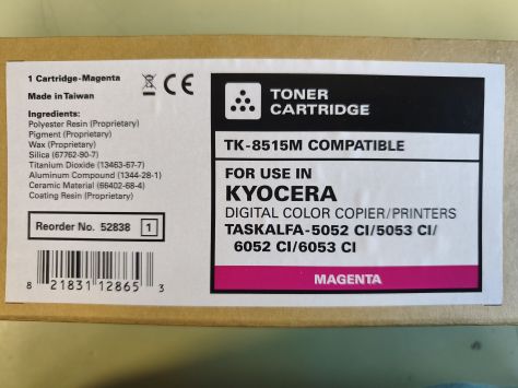 VENDO TONER PER STAMPANTE