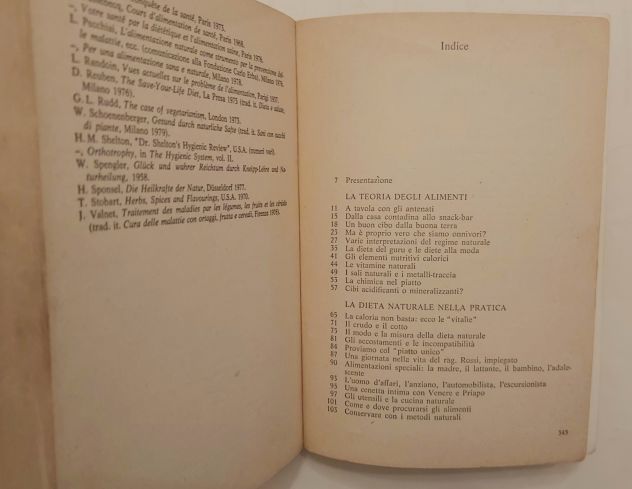 L'alimentazione naturale.La prima guida completa 200 ricette Nico Valeri,1984 - Foto 5